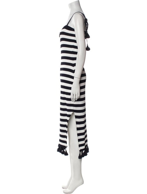 Cinq à Sept Striped Long Dress