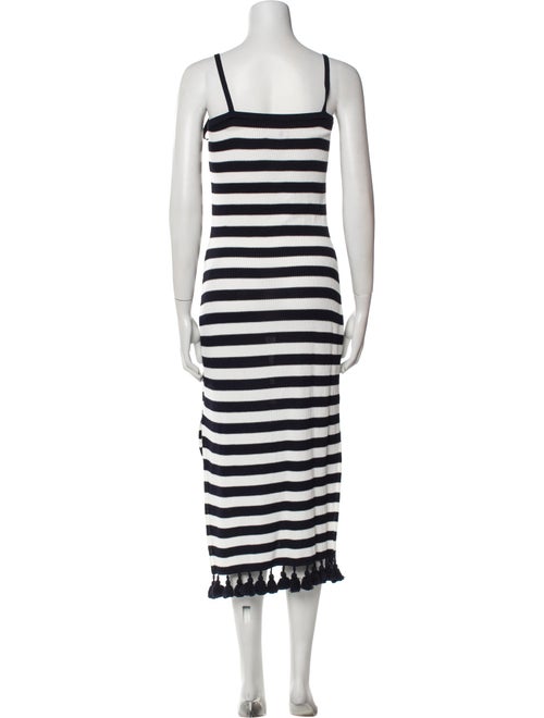 Cinq à Sept Striped Long Dress