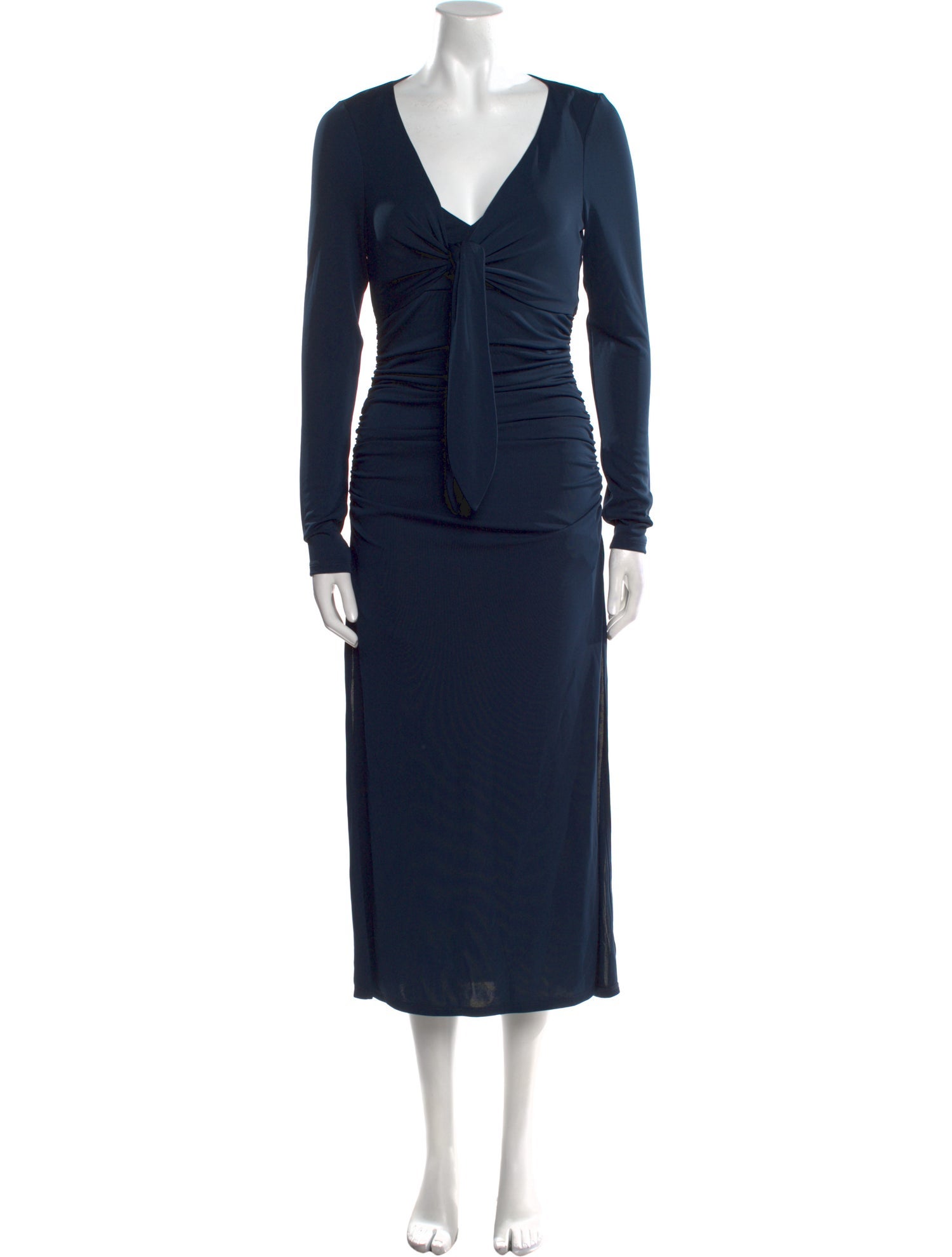 Cinq à Sept V-Neck Midi Length Dress w/ Tags