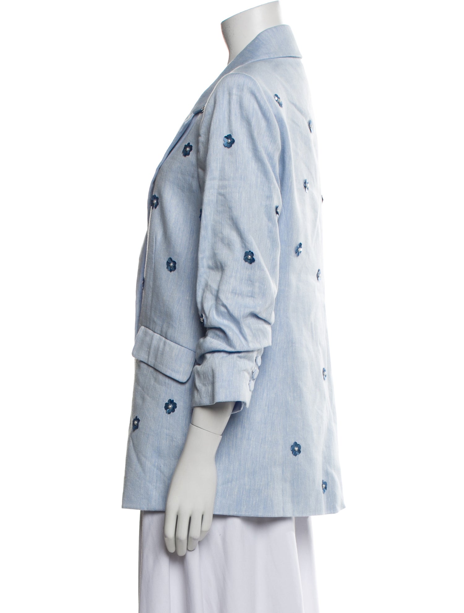 Cinq à Sept Linen Blazer