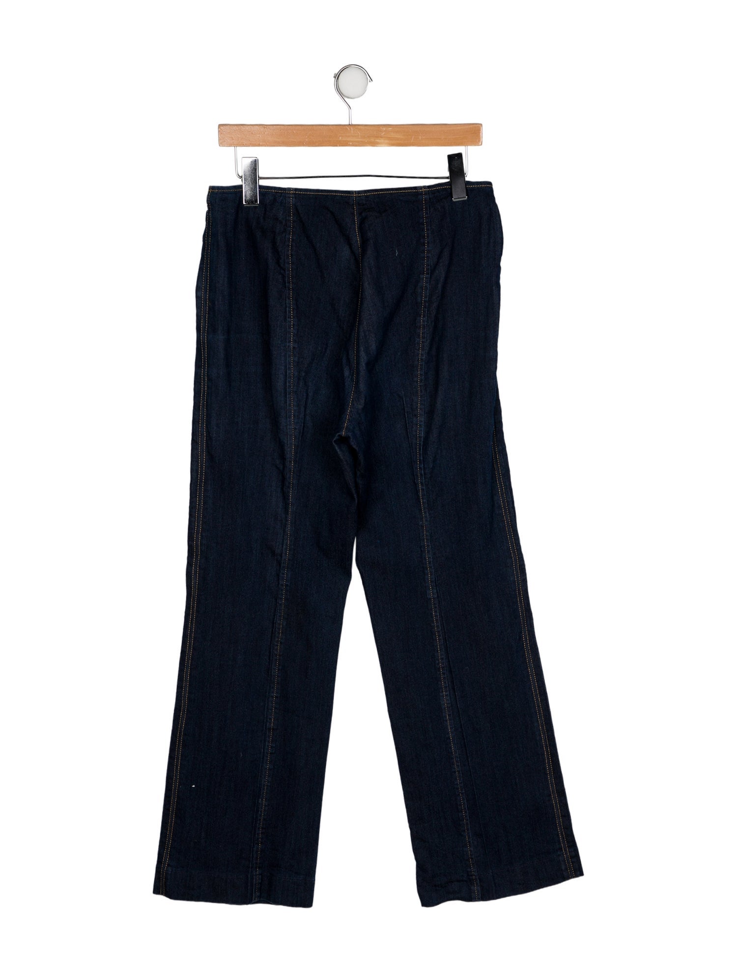 Cinq à Sept Mid-Rise Wide Leg Jeans