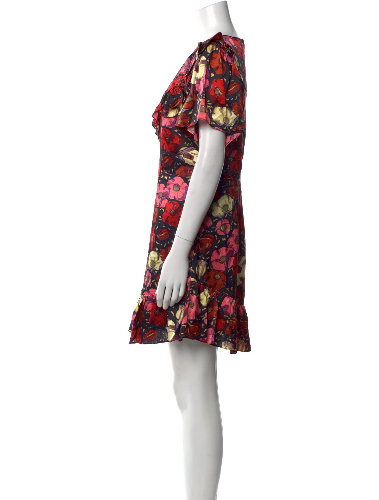 Cinq à Sept Silk Mini Dress