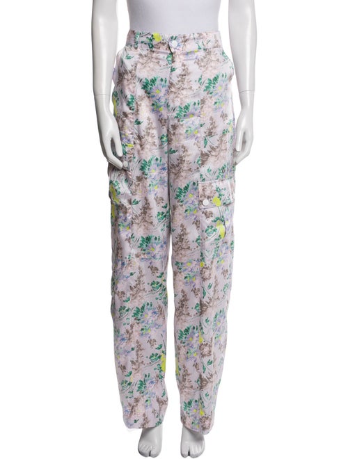 Cinq à Sept Printed Wide Leg Pants