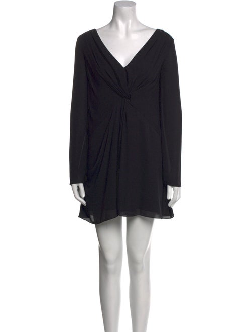 Cinq à Sept V-Neck Mini Dress