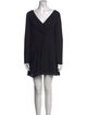 Cinq à Sept V-Neck Mini Dress