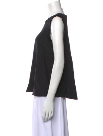 Cinq à Sept Silk Crew Neck Top