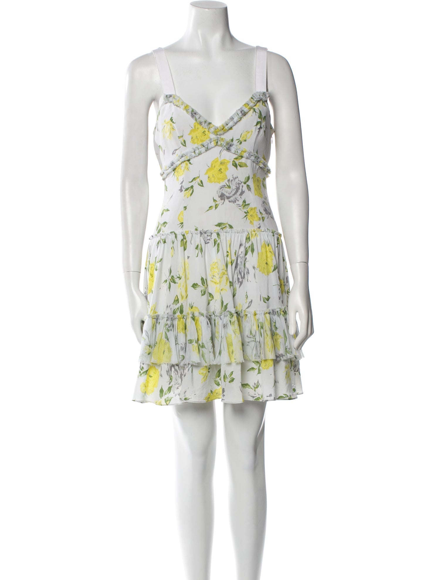 Cinq à Sept Silk Mini Dress