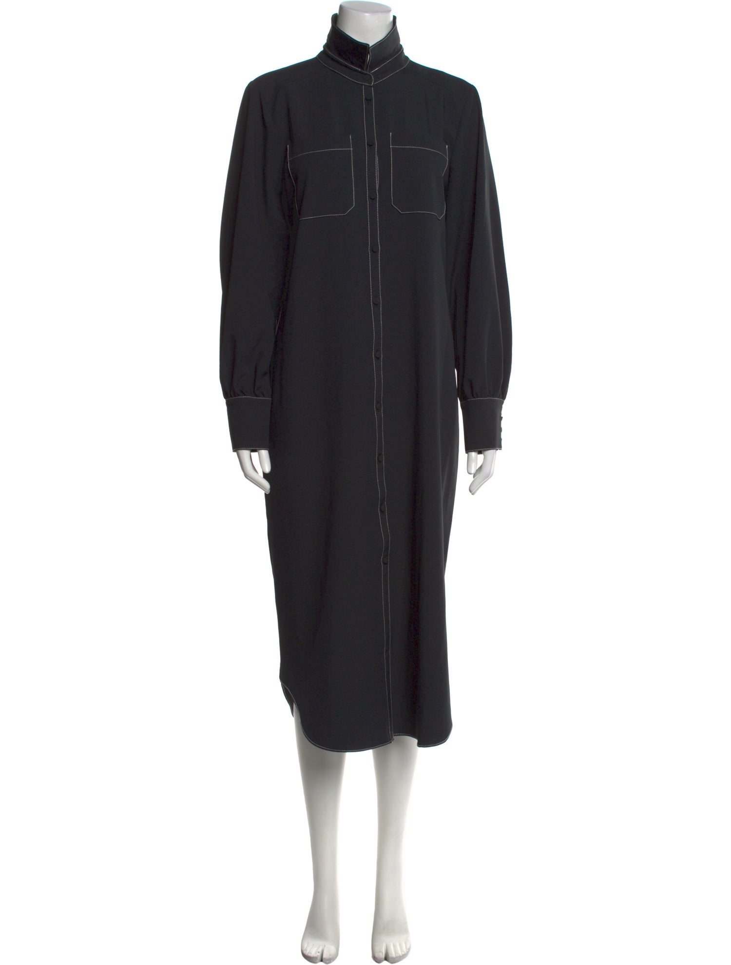 Cinq à Sept Turtleneck Long Dress