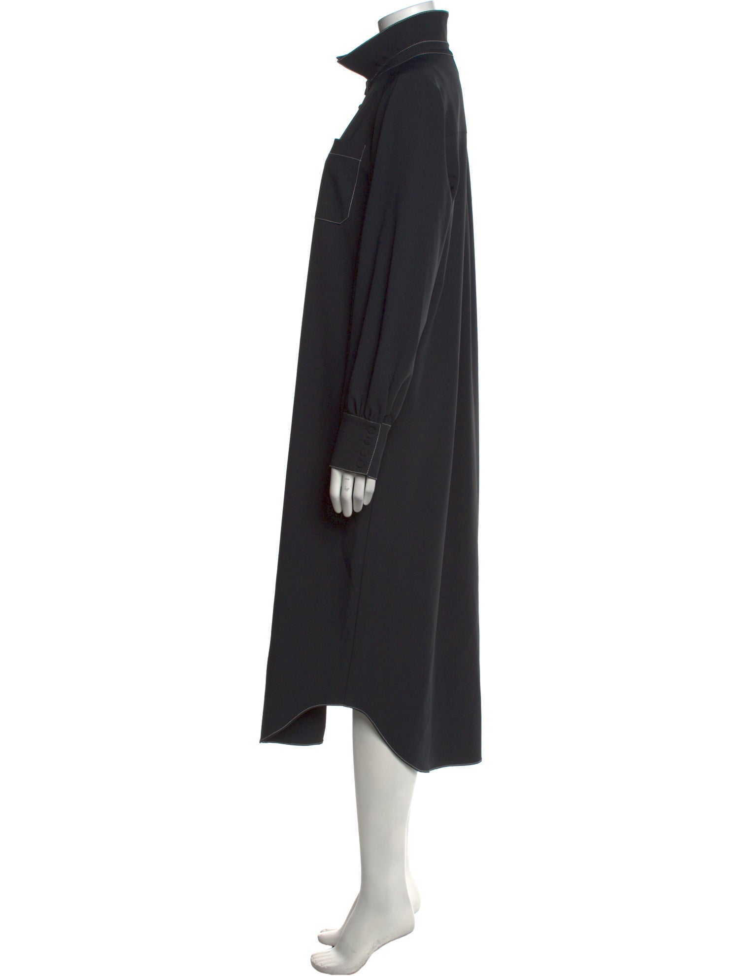Cinq à Sept Turtleneck Long Dress