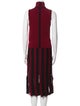 Cinq à Sept Striped Fringe Trim Accent Skirt Set