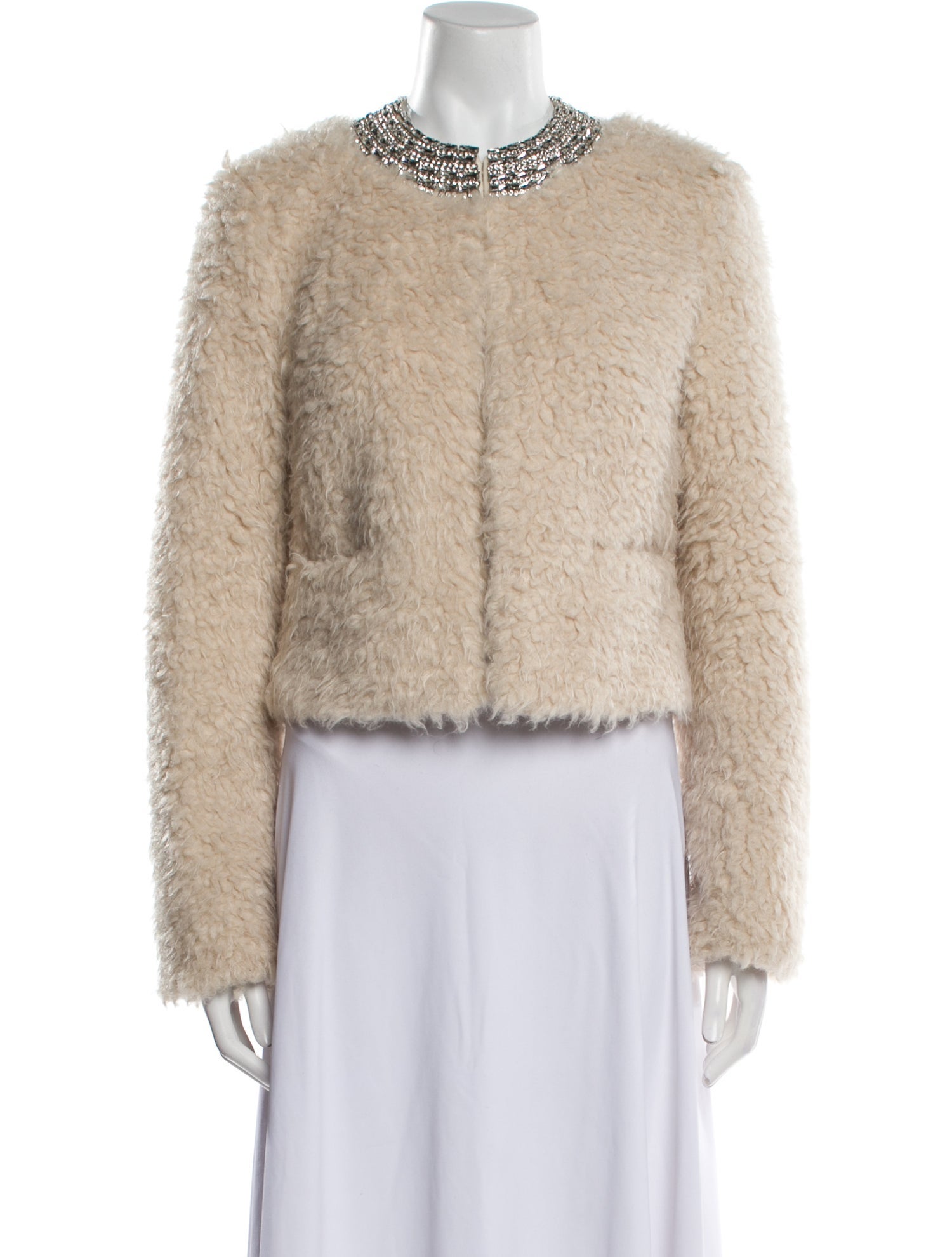 Cinq à Sept Faux Fur Faux Fur Jacket