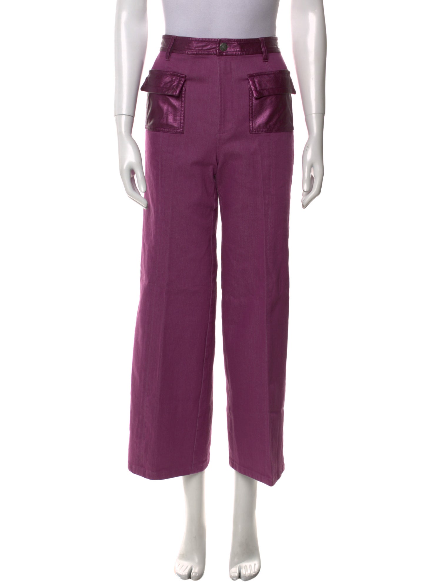 Cinq à Sept High-Rise Wide Leg Jeans