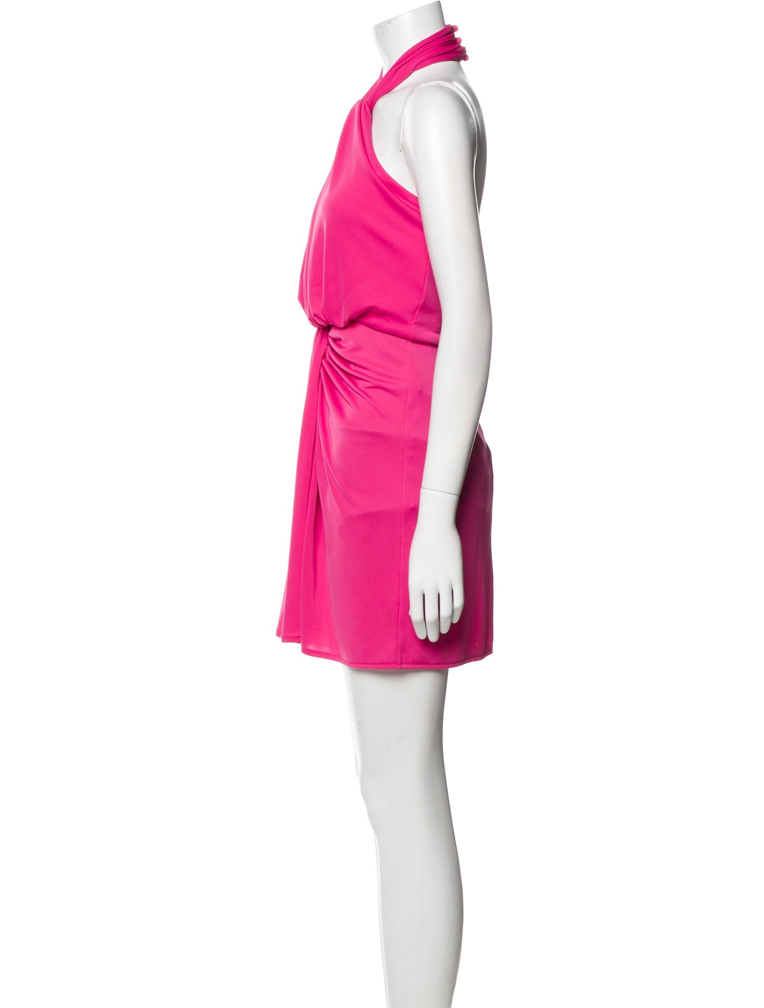 Cinq à Sept Halterneck Mini Dress