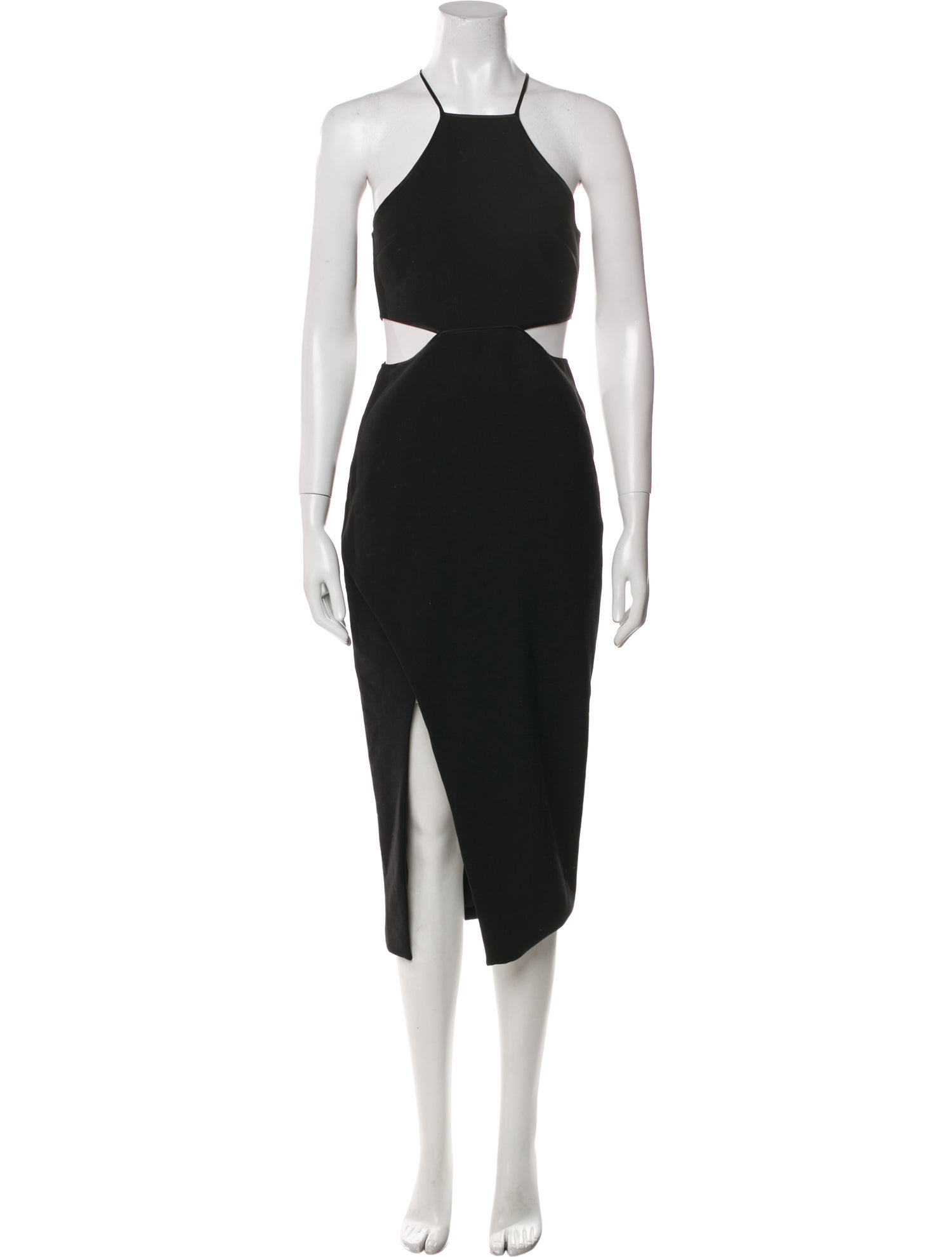 Cinq à Sept Square Neckline Midi Length Dress