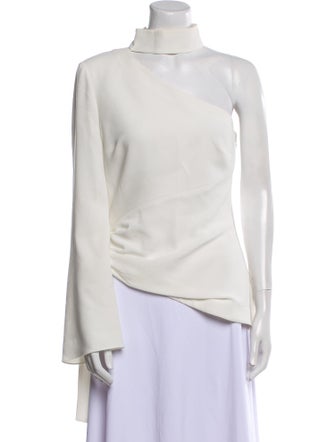 Cinq à Sept One-Shoulder Sleeveless Tunic