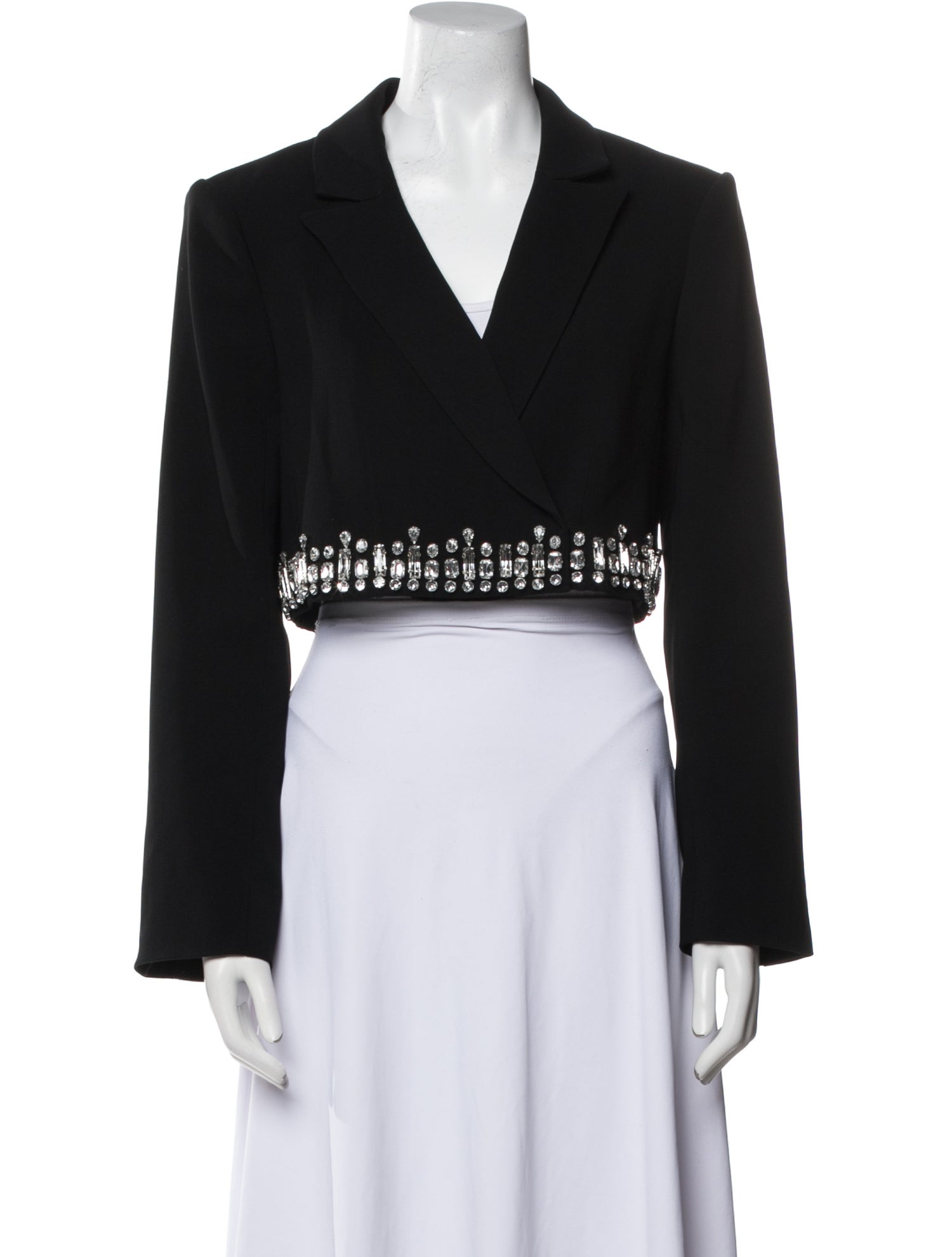 Cinq à Sept Striped Evening Jacket