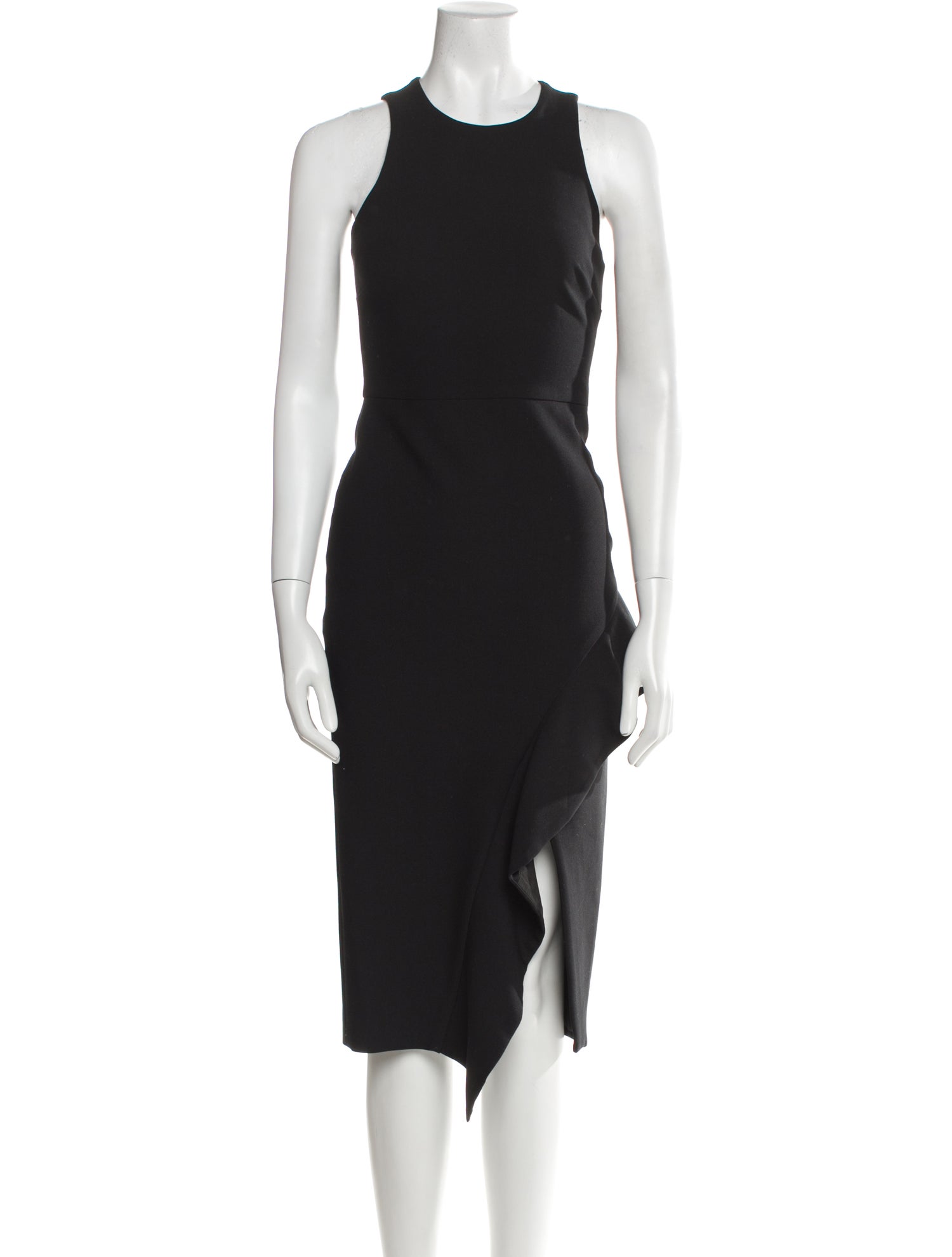 Cinq à Sept Crew Neck Midi Length Dress