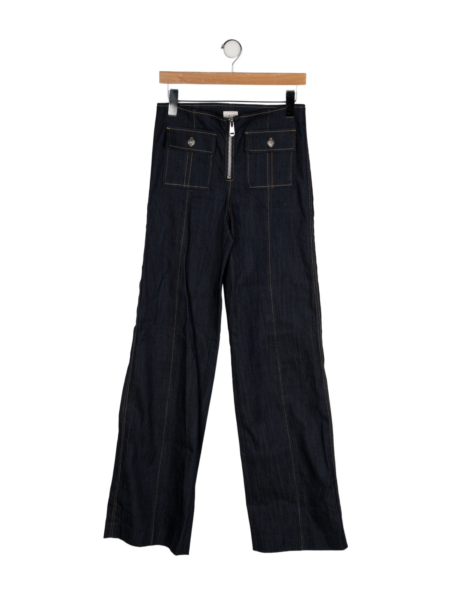 Cinq à Sept High-Rise Wide Leg Jeans w/ Tags