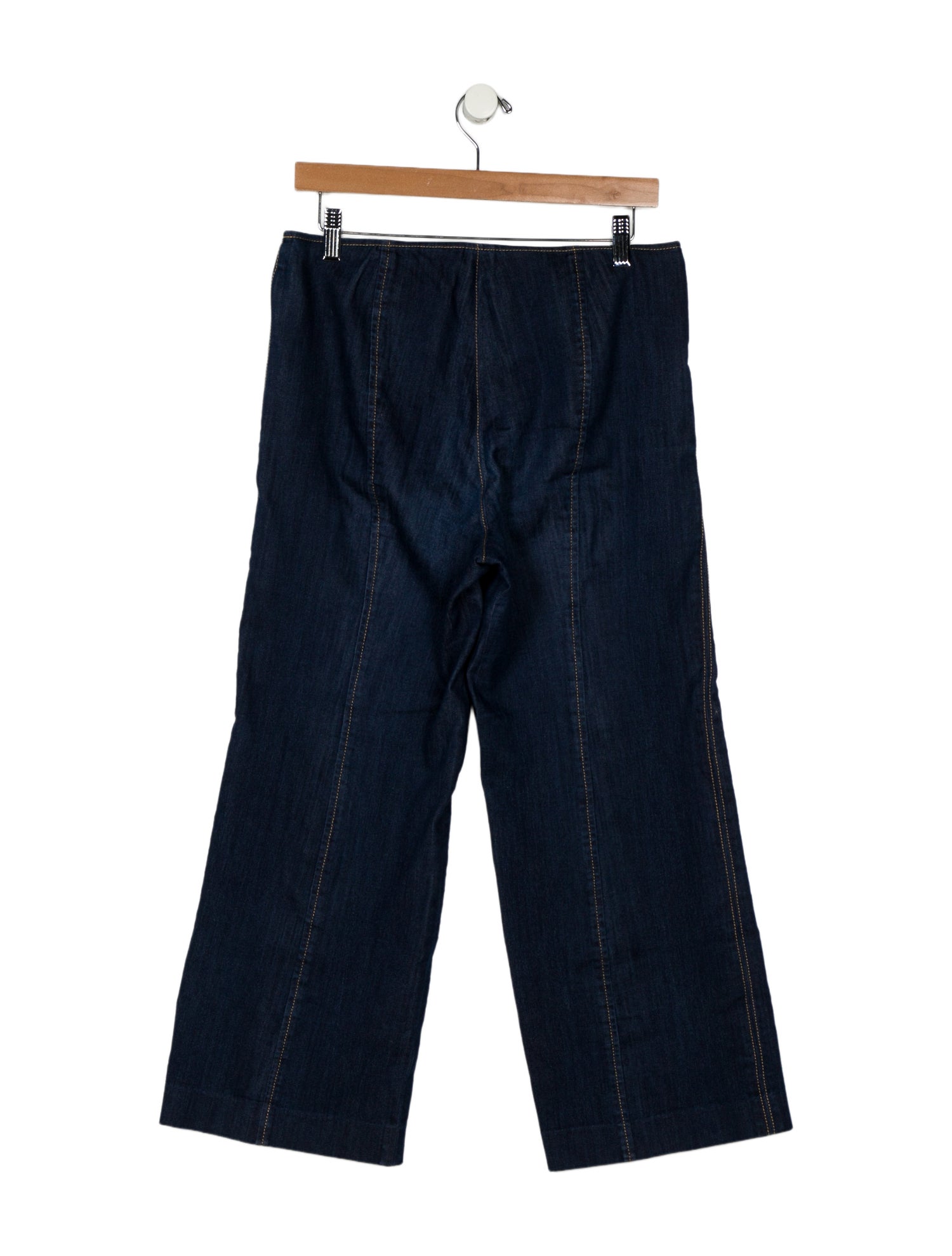 Cinq à Sept Mid-Rise Wide Leg Jeans