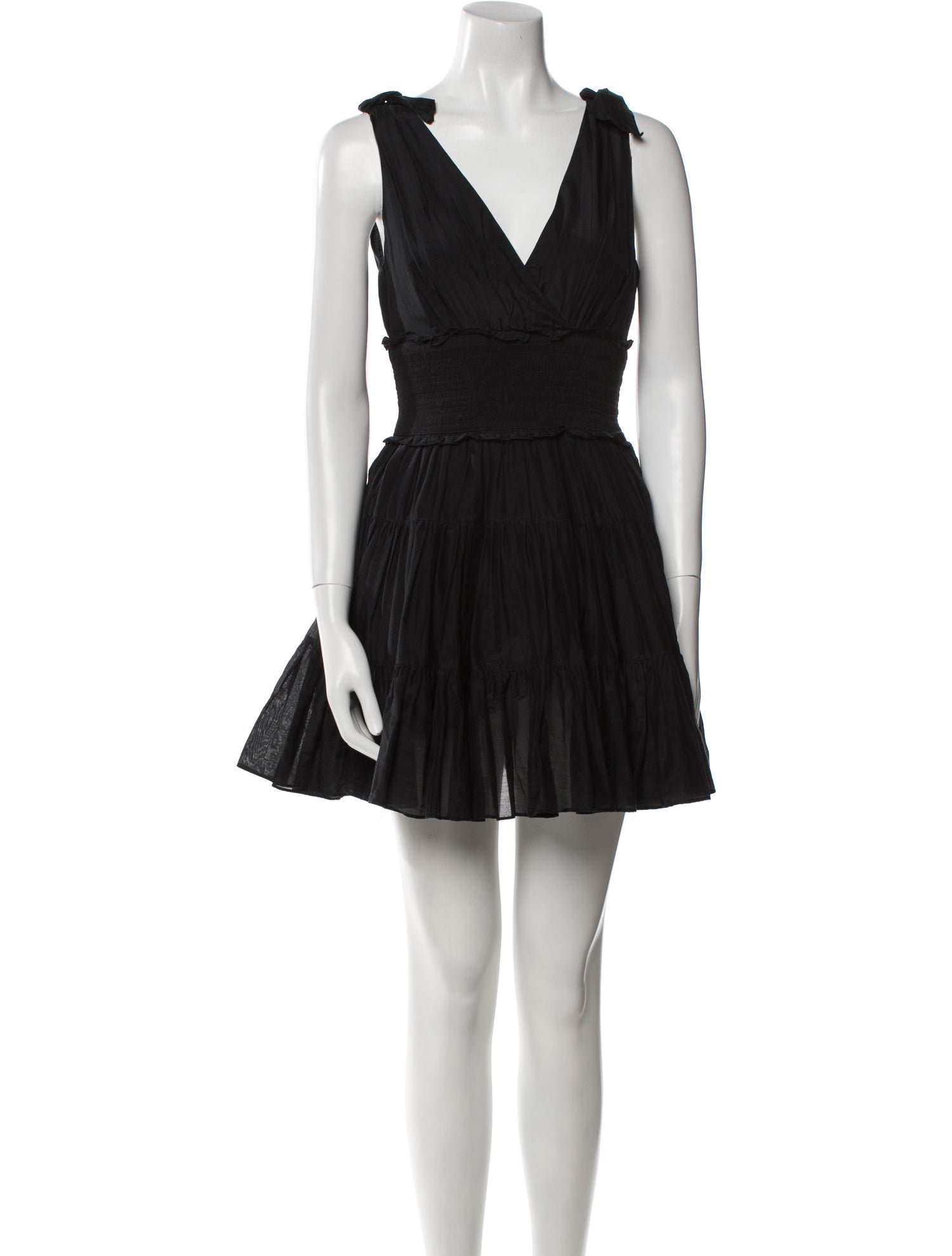 Cinq à Sept V-Neck Mini Dress