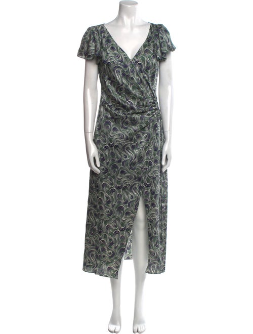 Cinq à Sept Printed Long Dress