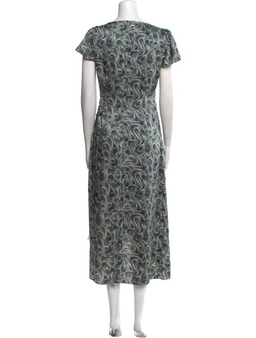 Cinq à Sept Printed Long Dress