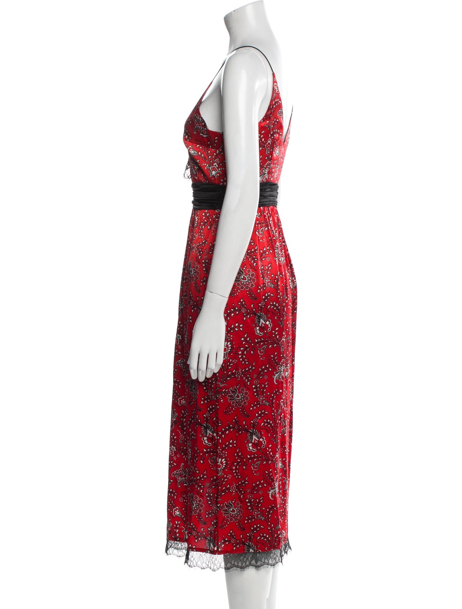 Cinq à Sept Silk Midi Length Dress w/ Tags