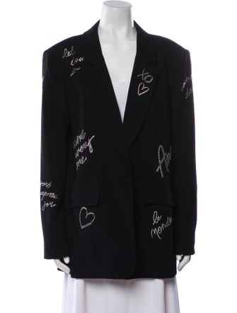 Cinq à Sept Printed Blazer