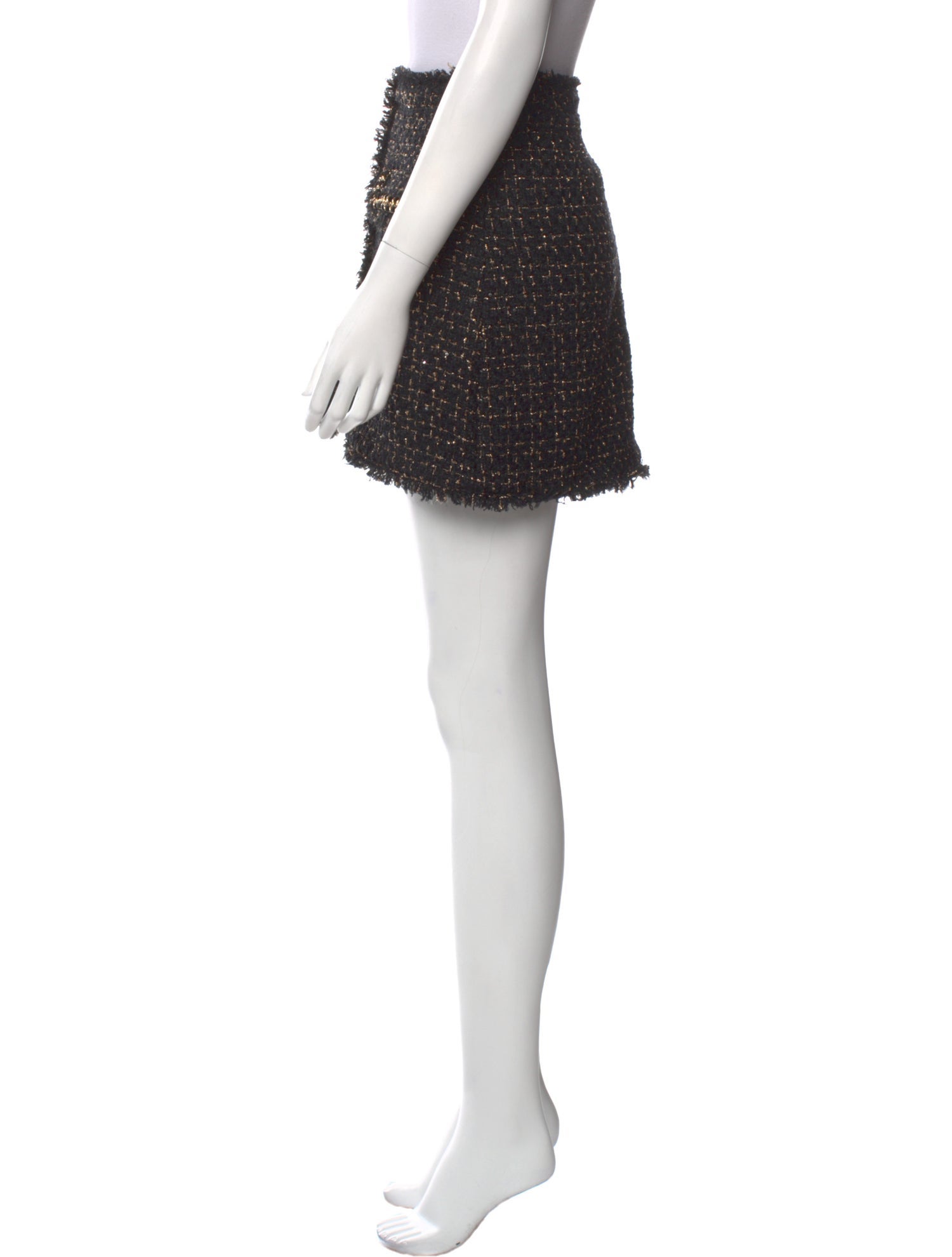 Cinq à Sept Colorblock Pattern Mini Skirt w/ Tags