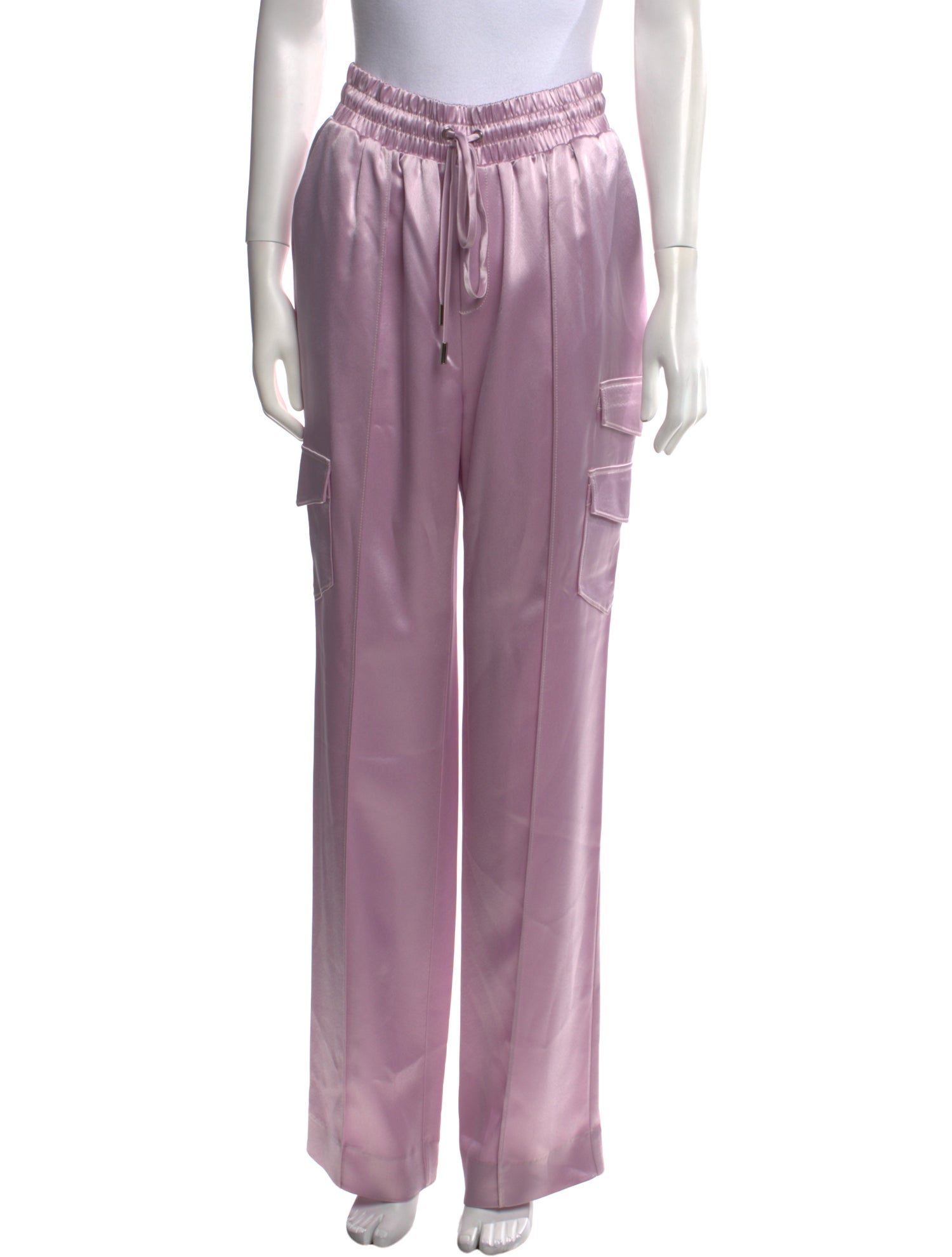Cinq à Sept Satin Wide Leg Pants