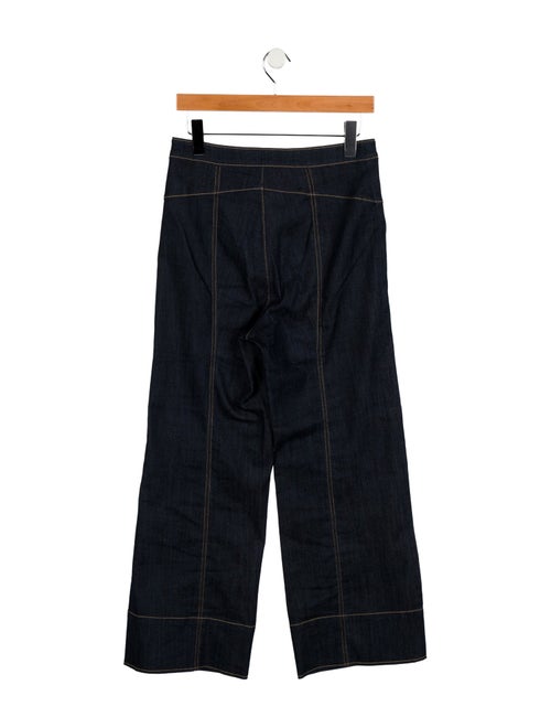 Cinq à Sept High-Rise Wide Leg Jeans