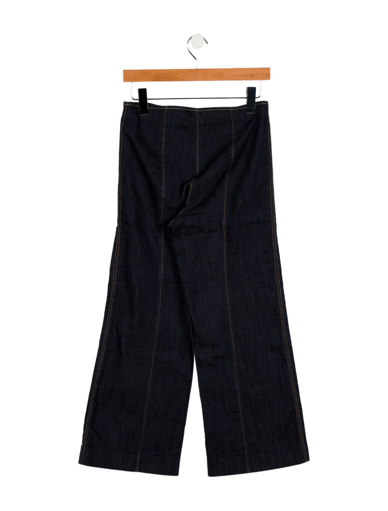 Cinq à Sept Mid-Rise Wide Leg Jeans