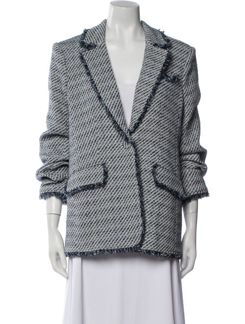 Cinq à Sept Tweed Pattern Blazer