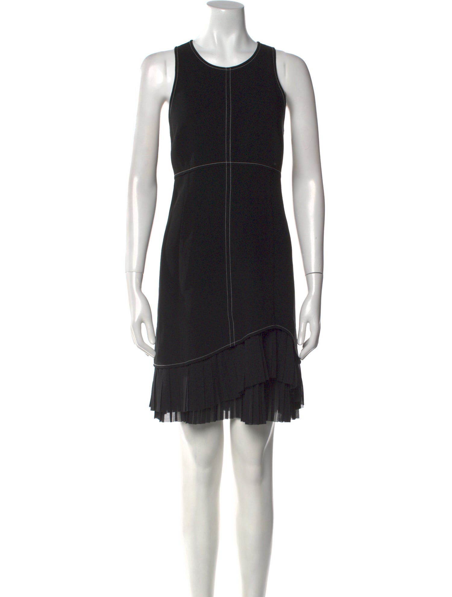 Cinq à Sept Crew Neck Mini Dress