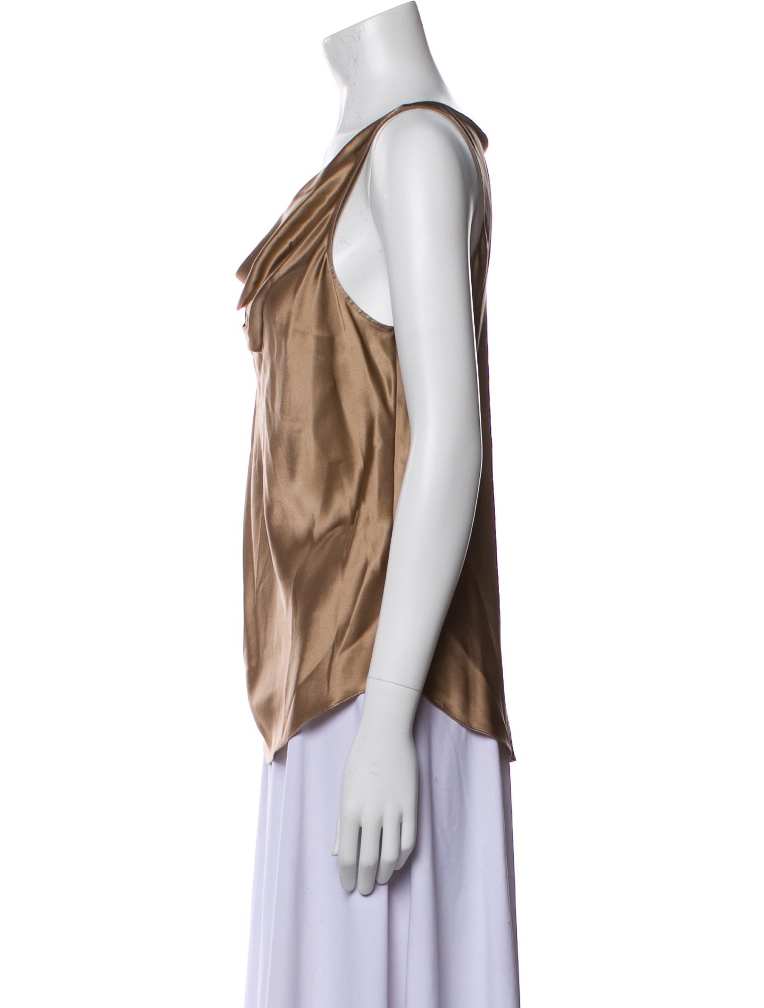 Cinq à Sept Silk Cowl Neck Top w/ Tags