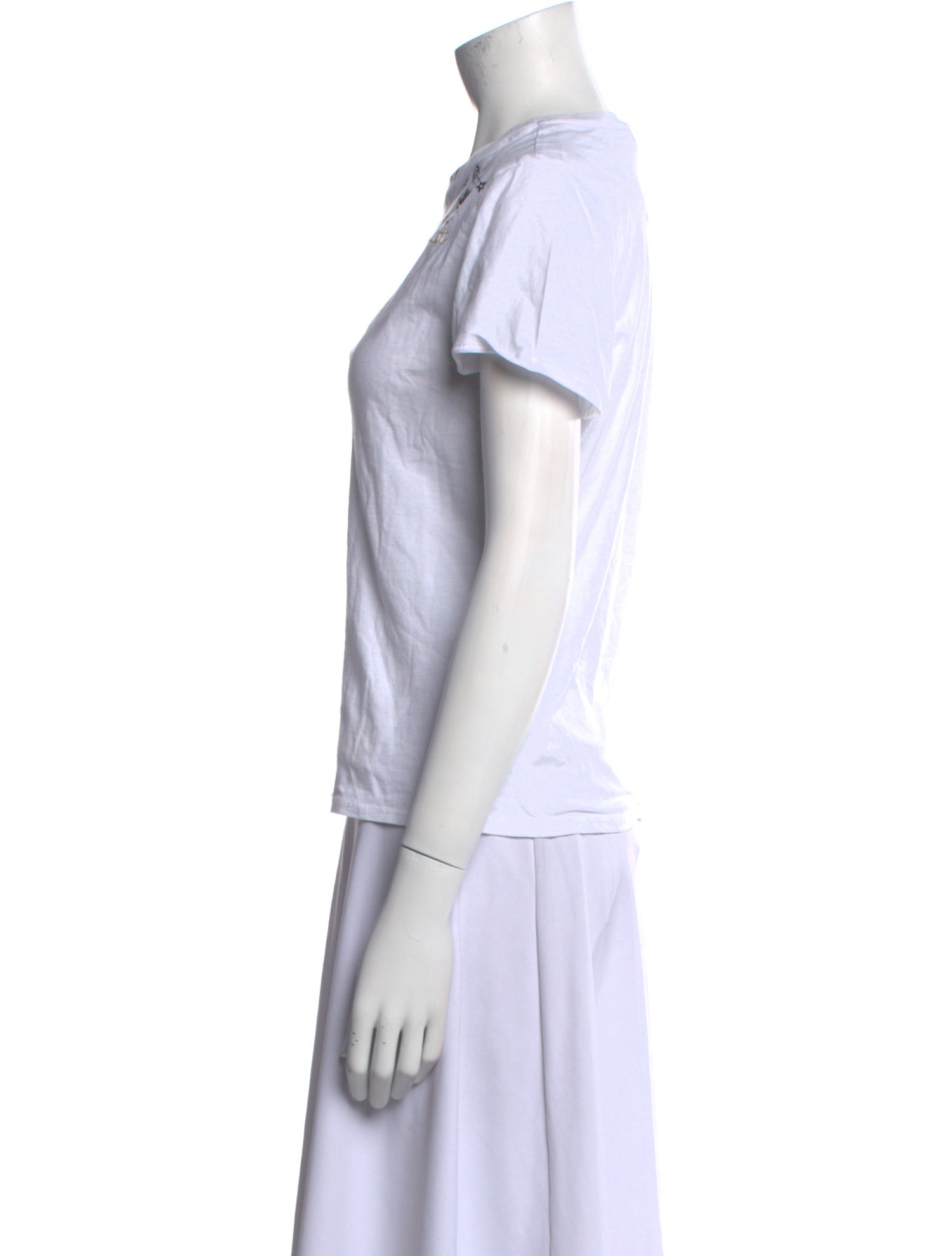 Cinq à Sept Crew Neck Short Sleeve T-Shirt