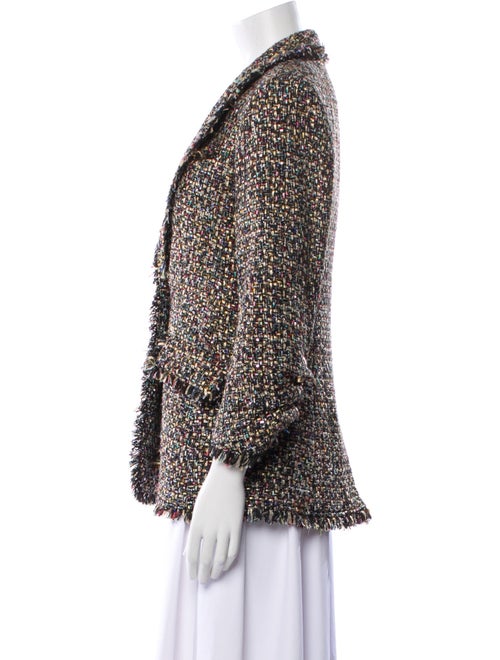 Cinq à Sept Tweed Pattern Blazer