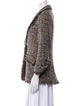 Cinq à Sept Tweed Pattern Blazer