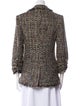 Cinq à Sept Tweed Pattern Blazer