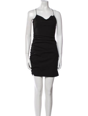 Cinq à Sept Cowl Neck Mini Dress