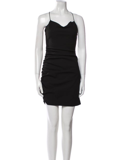 Cinq à Sept Cowl Neck Mini Dress