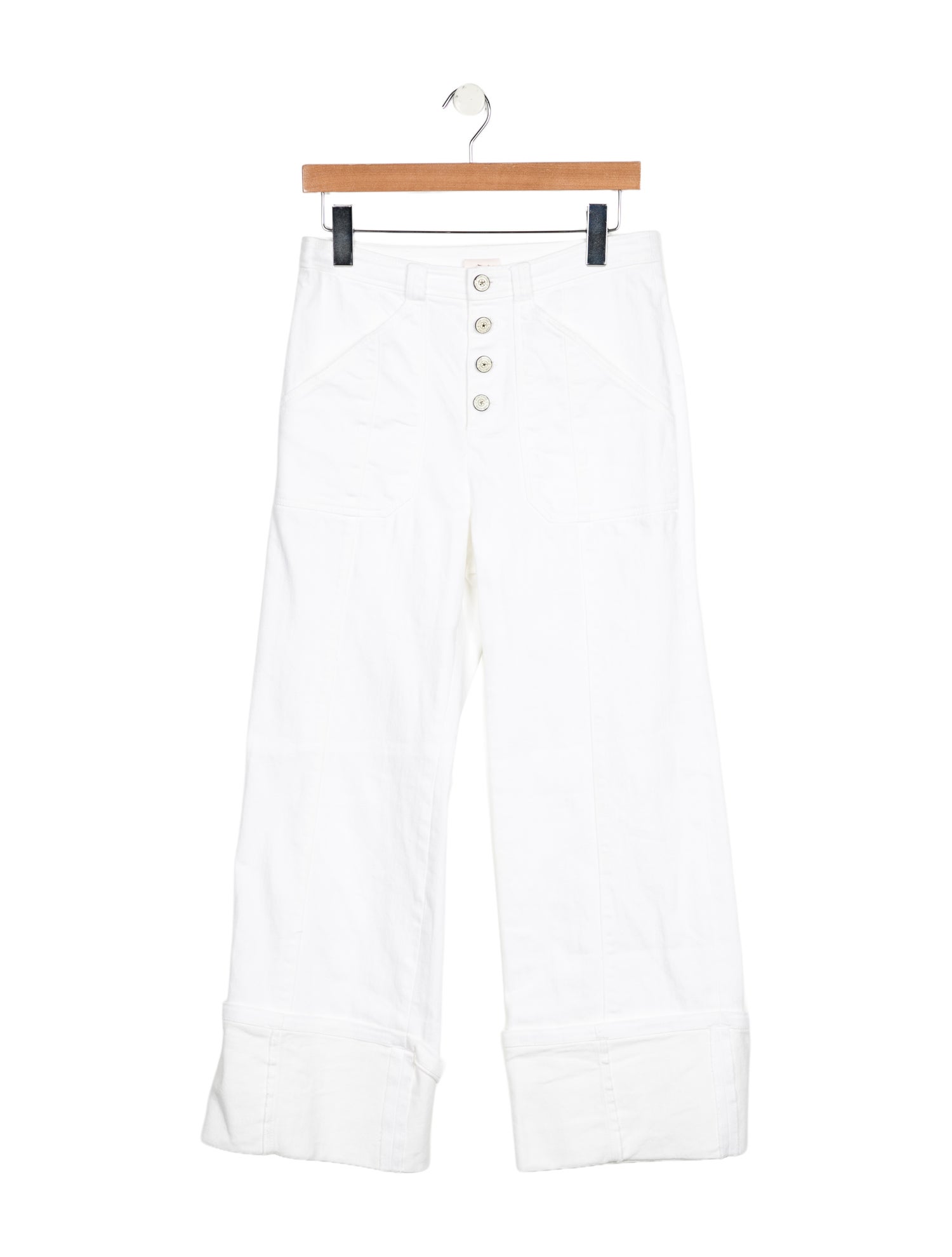 Cinq à Sept High-Rise Wide Leg Jeans