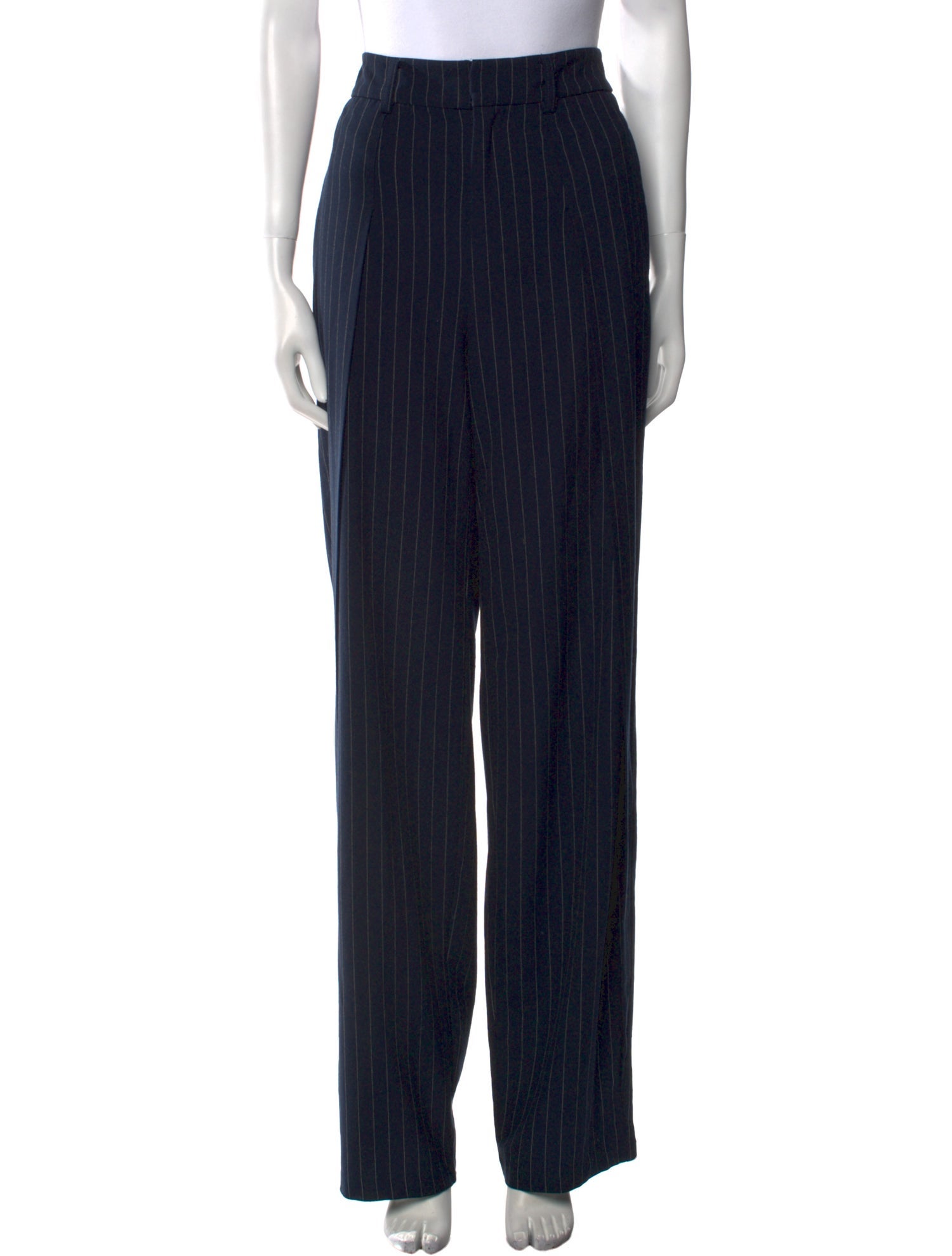 Cinq à Sept Striped Wide Leg Pants