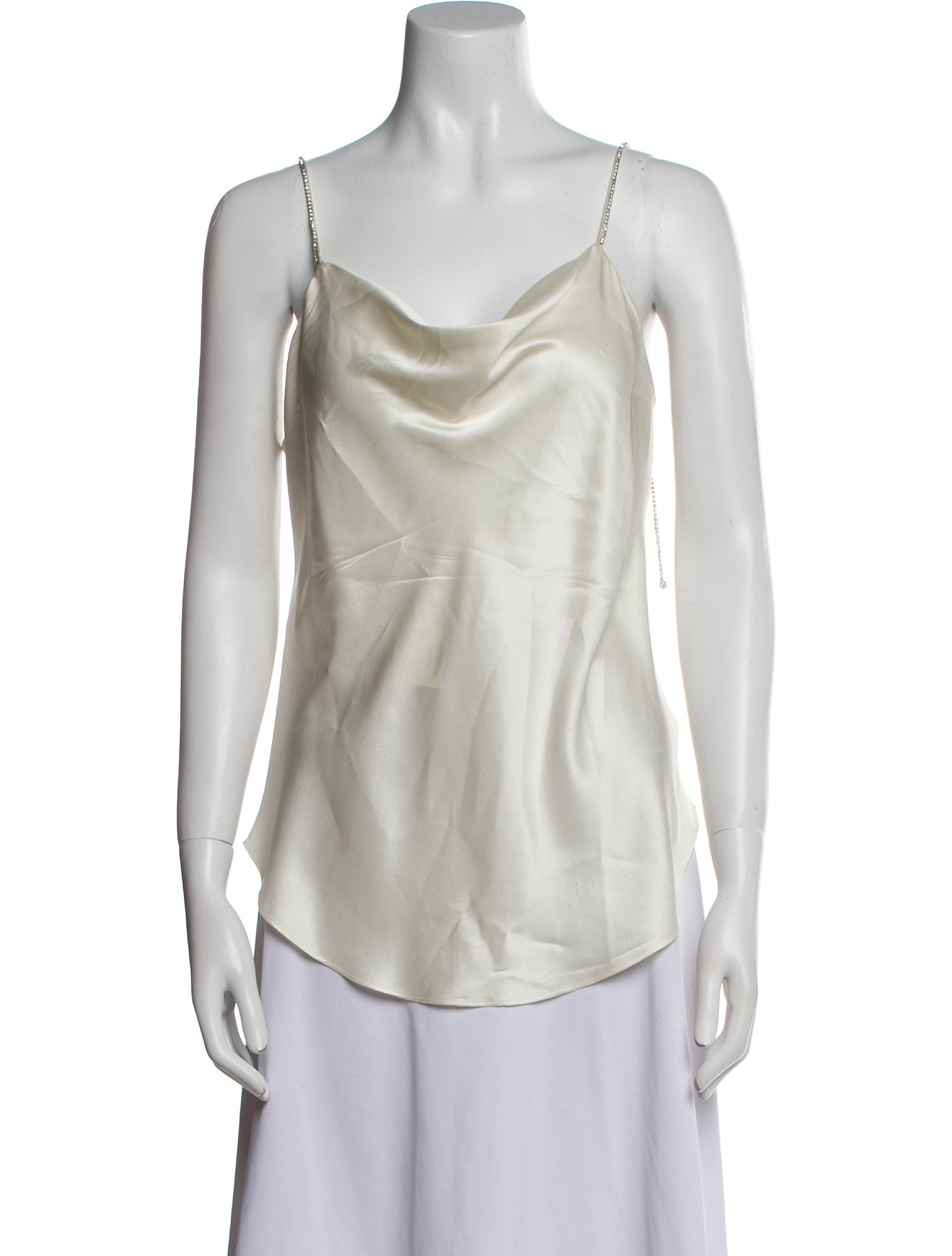 Cinq à Sept Silk Cowl Neck Top