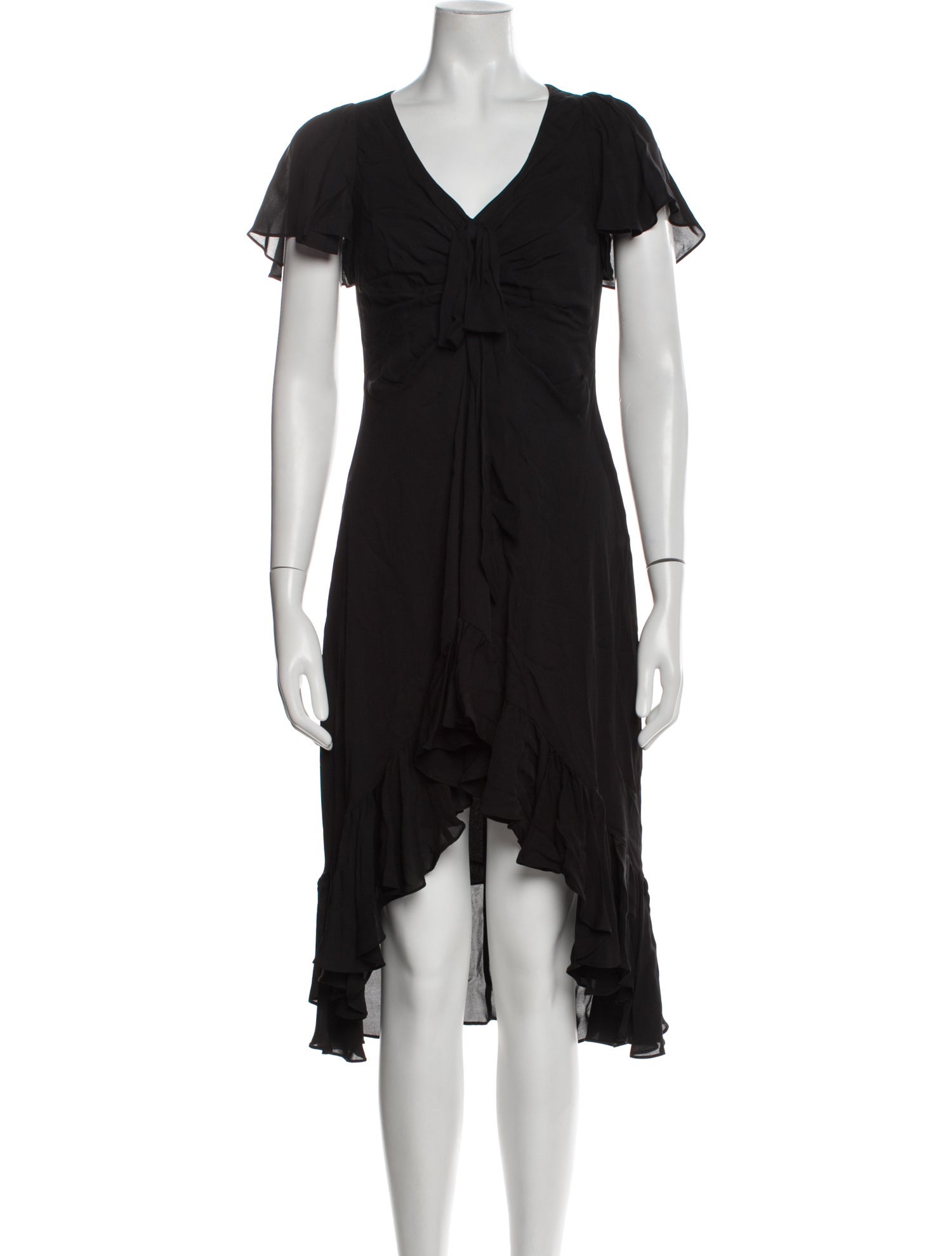 Cinq à Sept Silk Midi Length Dress