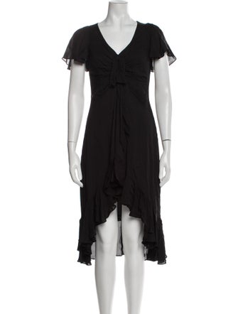 Cinq à Sept Silk Midi Length Dress