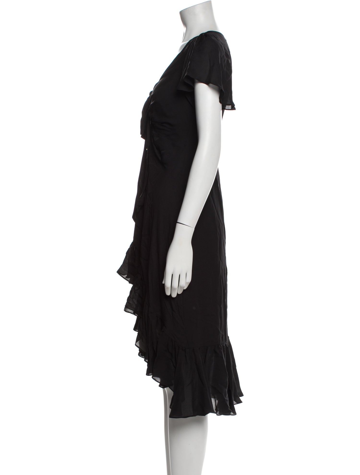 Cinq à Sept Silk Midi Length Dress