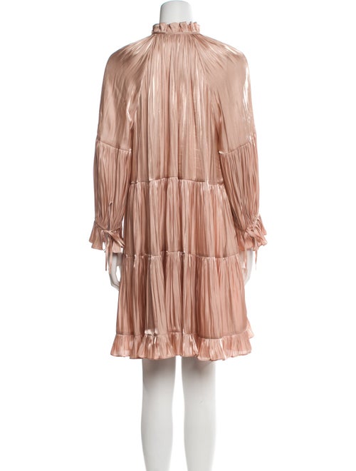 Cinq à Sept Mock Neck Mini Dress