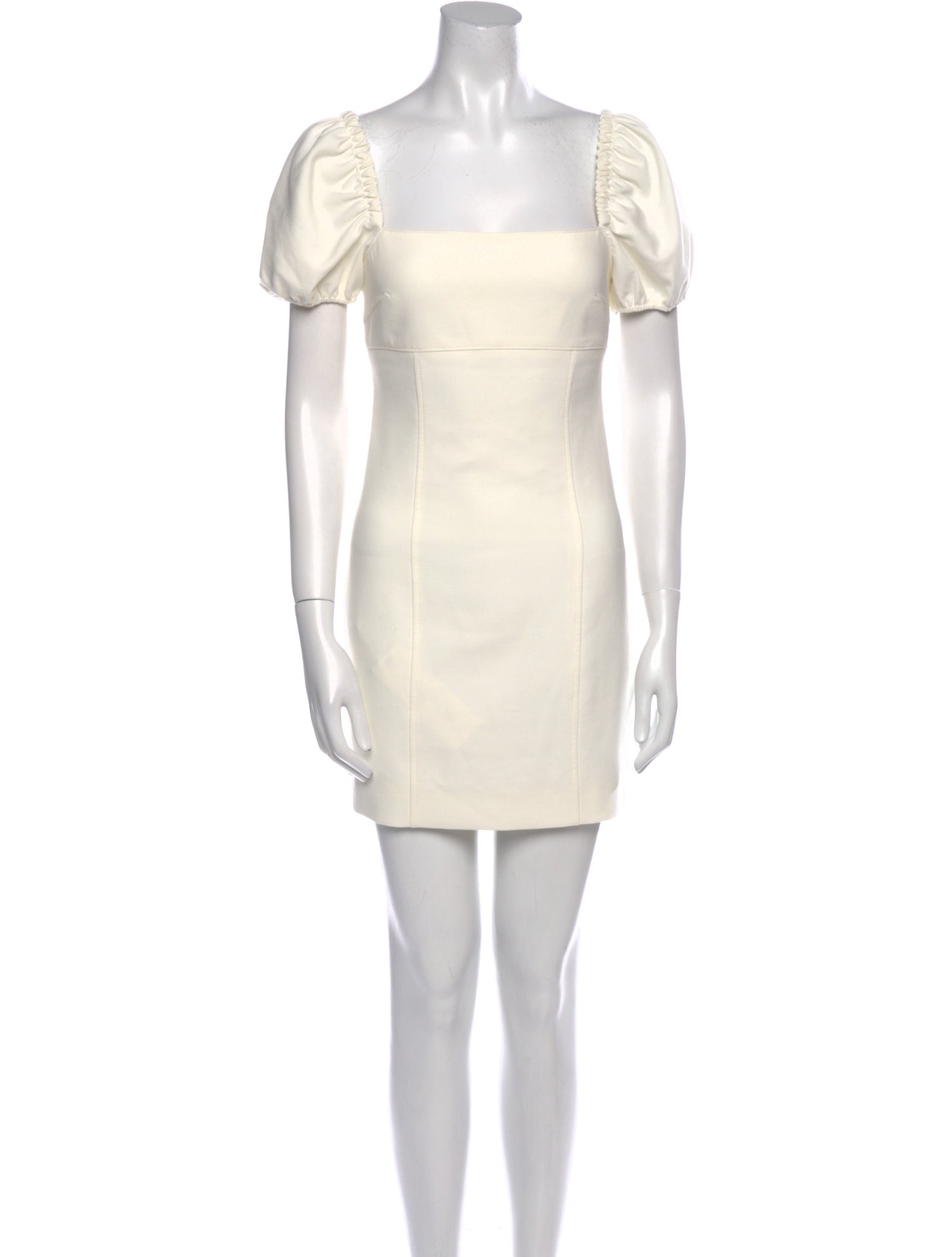 Cinq à Sept Square Neckline Mini Dress