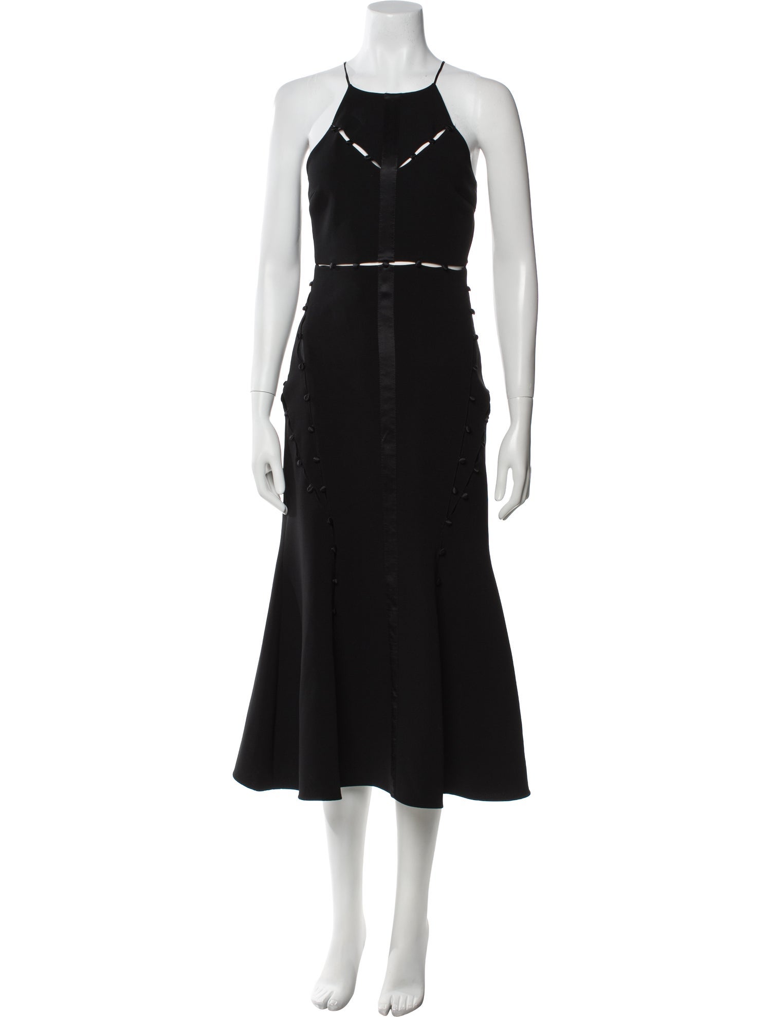 Cinq à Sept Halterneck Long Dress